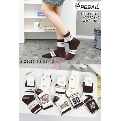 Women's Socks Pesail WJYB-92059