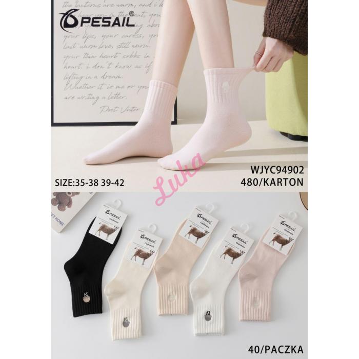 Women's Socks Cashmere Pesail WJTC-94984