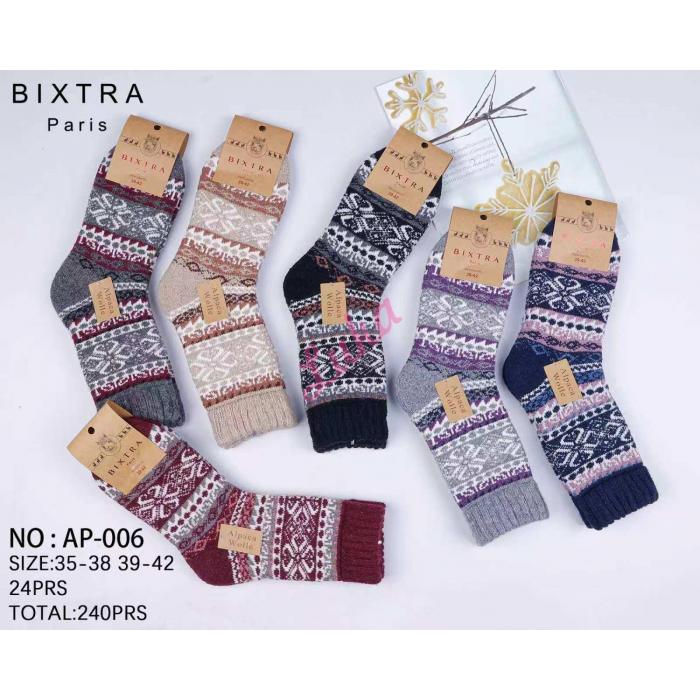 Women's socks ALPACA Bixtra AP-007