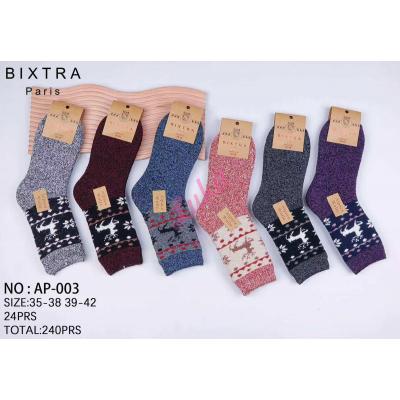 Skarpety damskie ALPAKA Bixtra AP-006