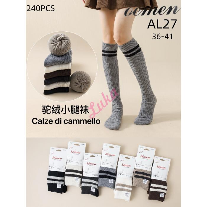 Women's socks WOOL Oemen AL-26