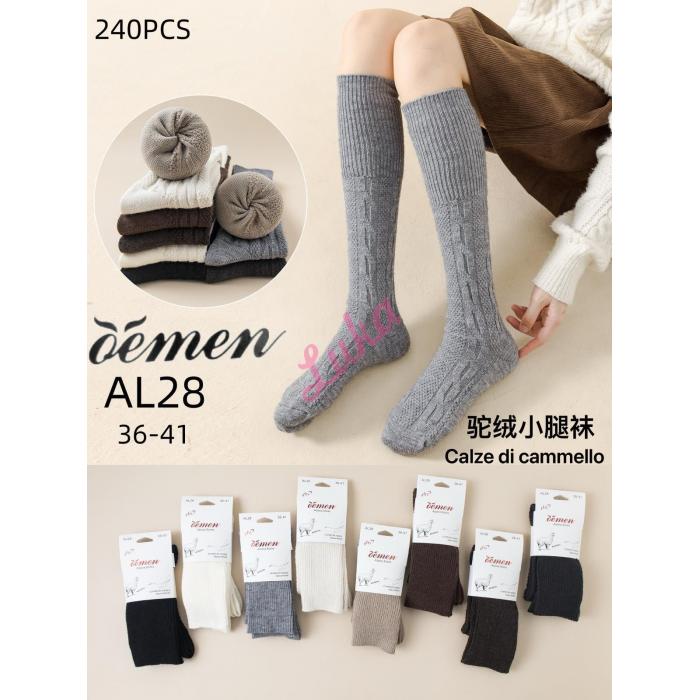 Women's socks WOOL Oemen AL-27