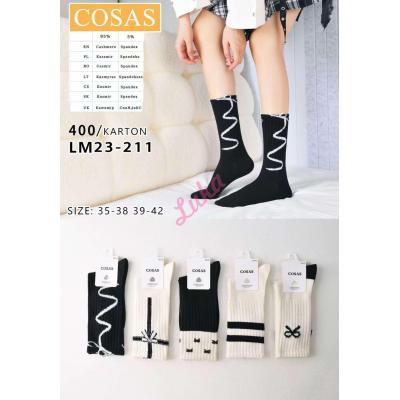 Women's socks Cosas LM23-211
