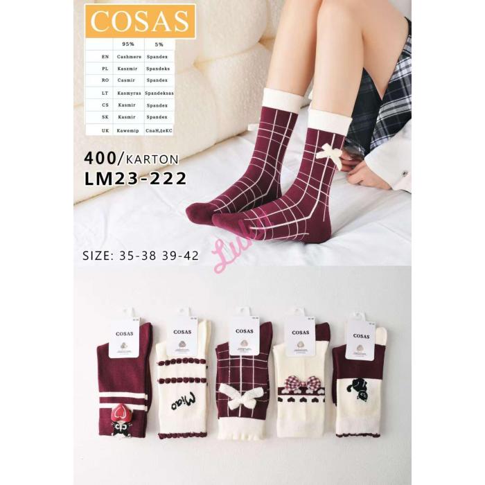 Women's socks Cosas LM23-212