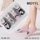 Women's low cut socks ALPAKA Motyl MF-002