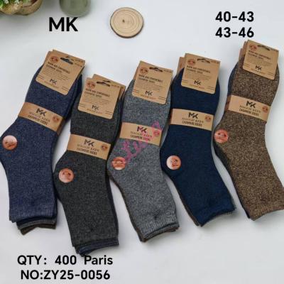 Skarpety męskie CASHMERE M&K ZY25-0060