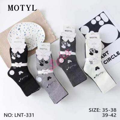Women's socks Motyl LNT-331