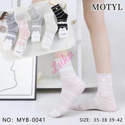 Skarpety damskie Motyl MYB-0070-2