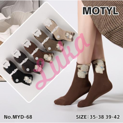 Skarpety damskie Motyl LNT-094