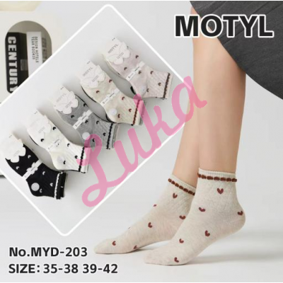 Women's socks Motyl MYD-203