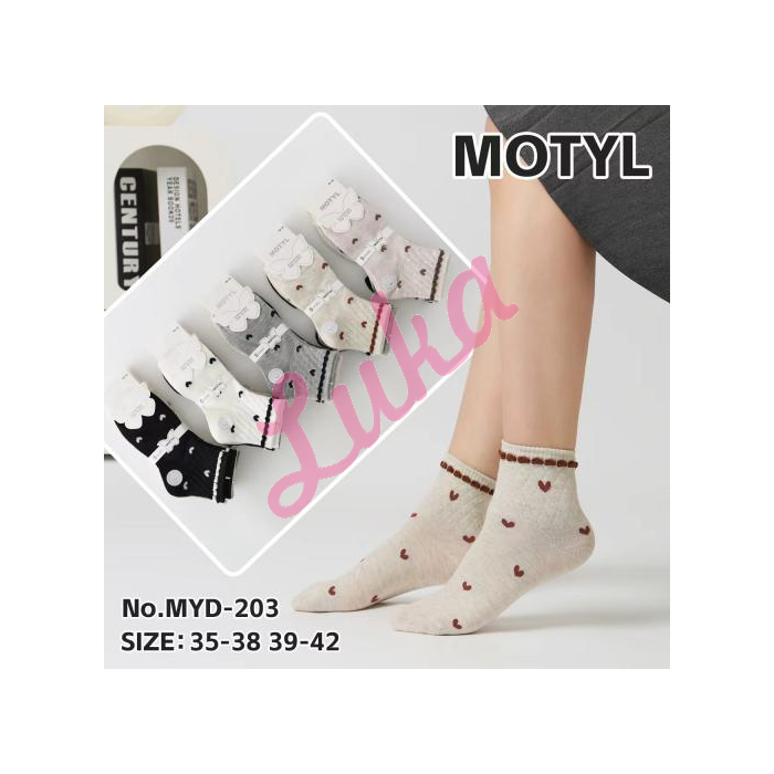 Skarpety damskie Motyl MYD-208