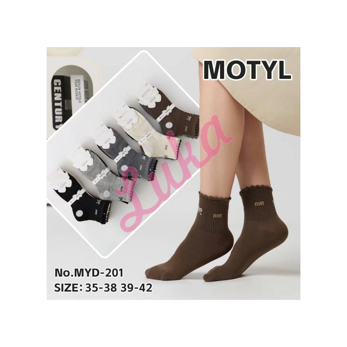 Women's socks Motyl MYD-204