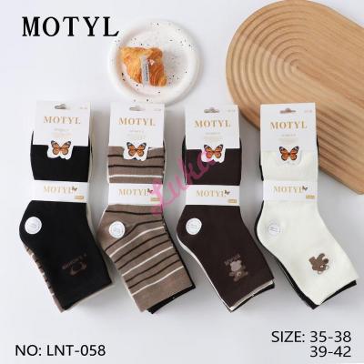 Skarpety damskie Motyl LNT-068