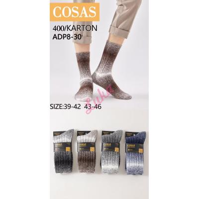 Skarpety męskie Cosas ADP8-85 CASHMERE