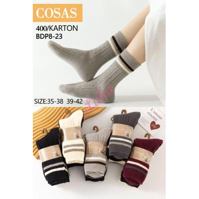 Women's socks Cosas BDP8-22 CASHMERE