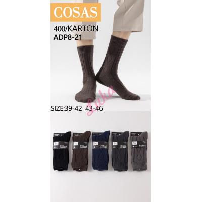 Skarpety męskie Cosas ADP8-85 CASHMERE