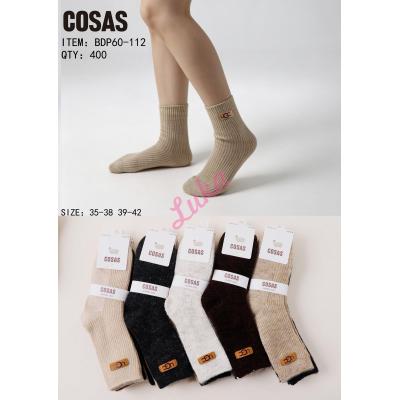 Women's socks Cosas BDP60-111 CASHMERE