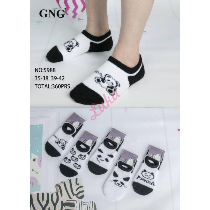 Women's low cut socks MINK GNG WOO-5986
