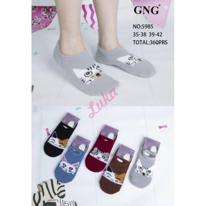 Women's low cut socks MINK GNG WOO-5989