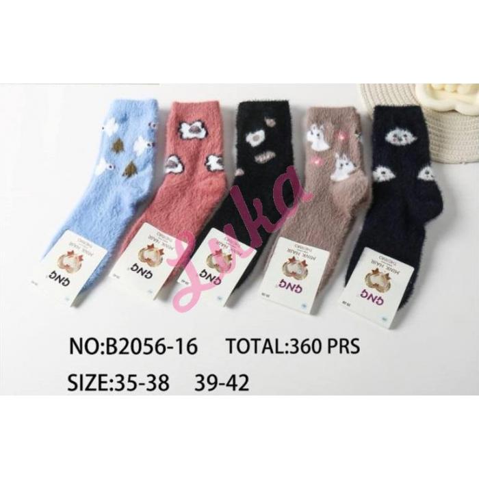 Skarpety damskie GNG 1588 MINK