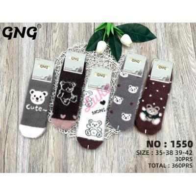 Skarpety damskie GNG B2056-20 MINK
