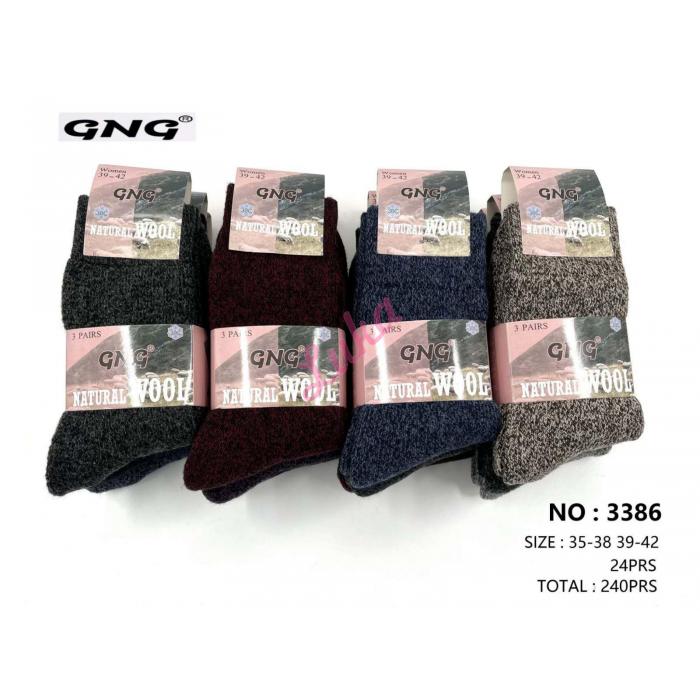 Skarpety damskie WOOL GNG 9922