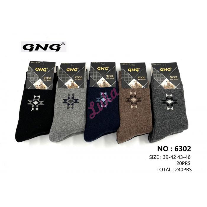 Skarpety męskie WOOL GNG 6359