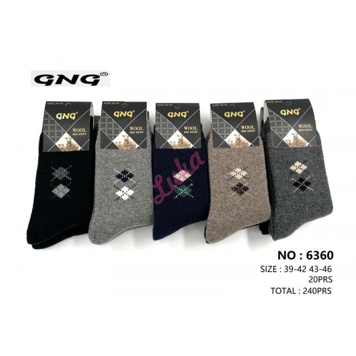 Skarpety męskie WOOL GNG 6396