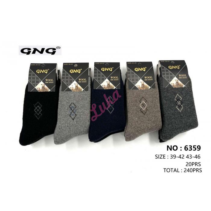 Skarpety męskie WOOL GNG 6360
