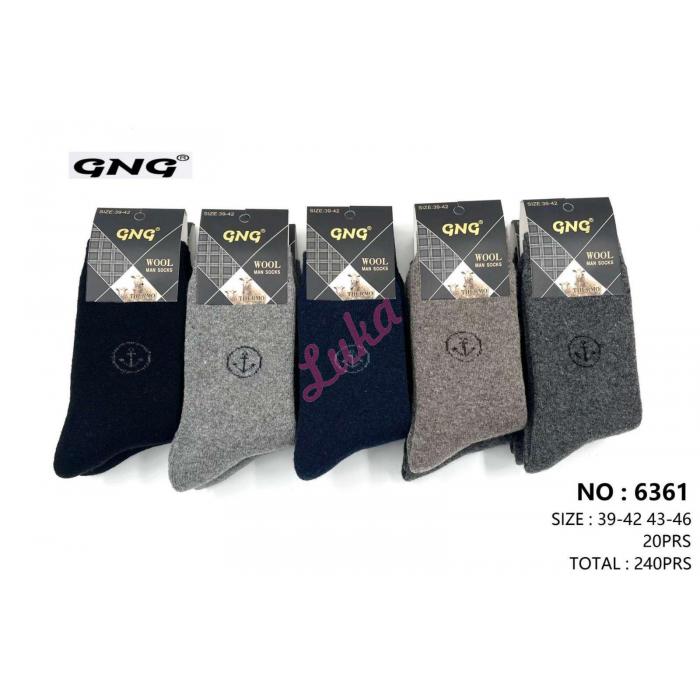 Skarpety męskie WOOL GNG 6363