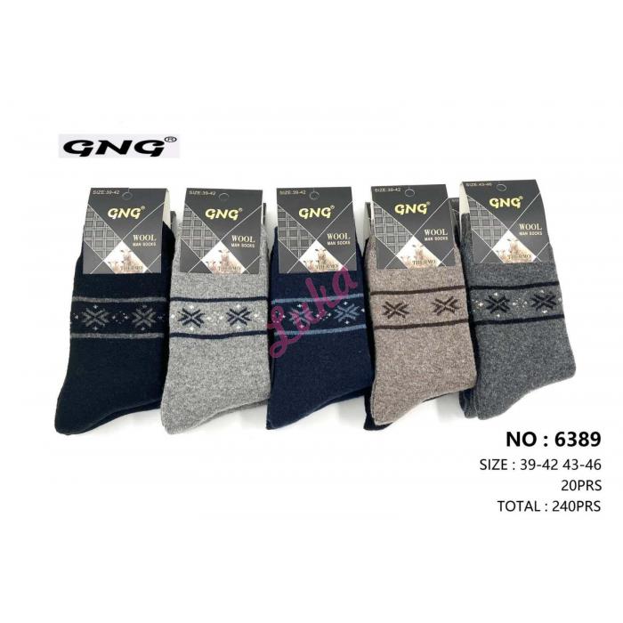 Skarpety męskie WOOL GNG 6388