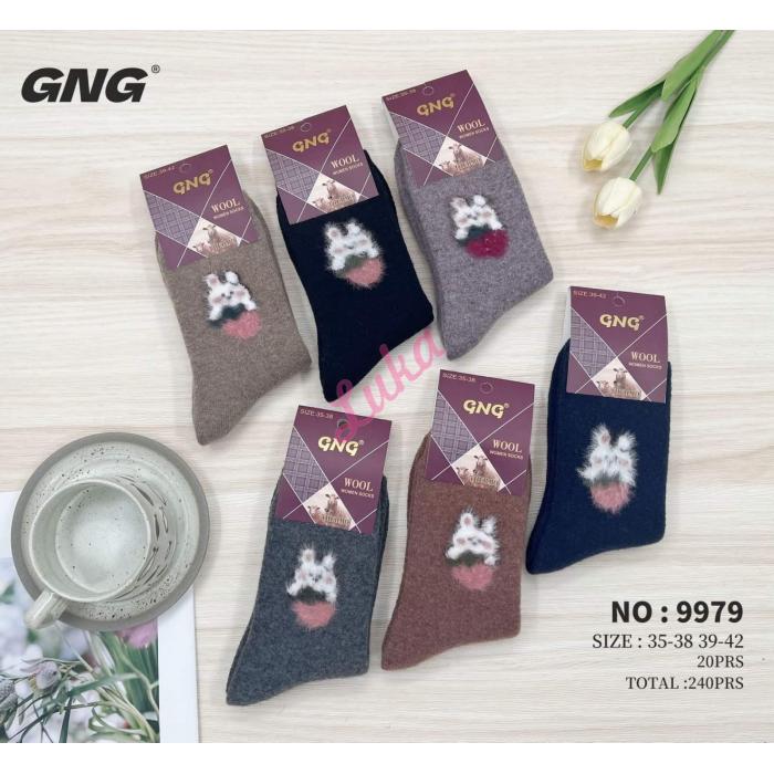 Skarpety damskie WOOL GNG 9988