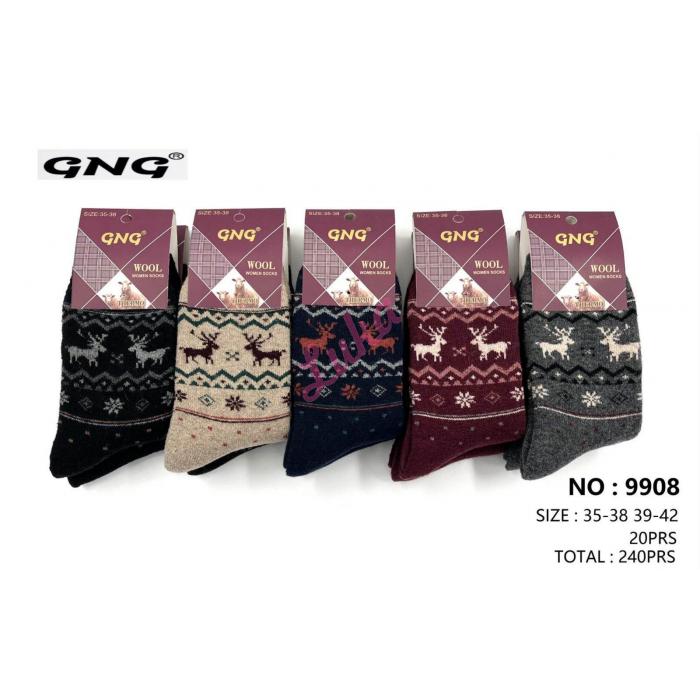 Skarpety damskie WOOL GNG 9946
