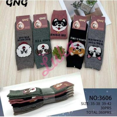 Skarpety damskie WOOL GNG 9918