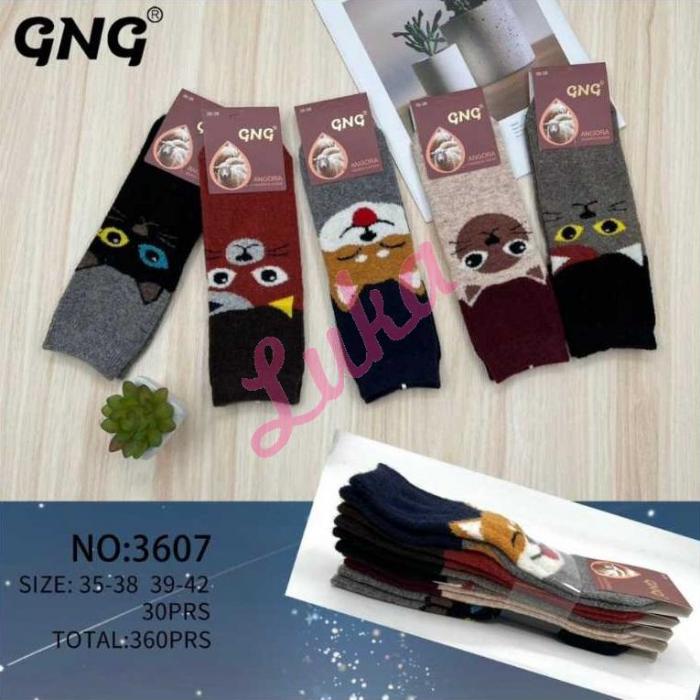 Skarpety damskie WOOL GNG 3606
