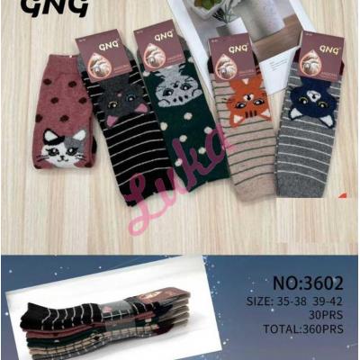 Skarpety damskie WOOL GNG 3607