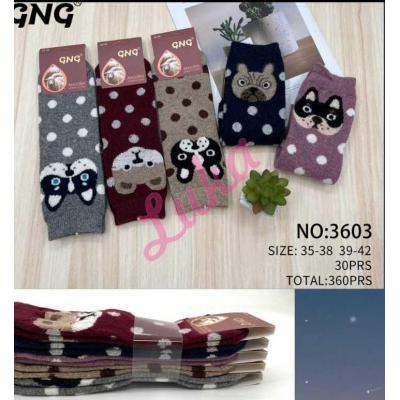 Skarpety damskie WOOL GNG 3602