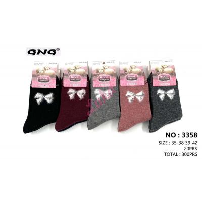 Skarpety damskie WOOL GNG 3356