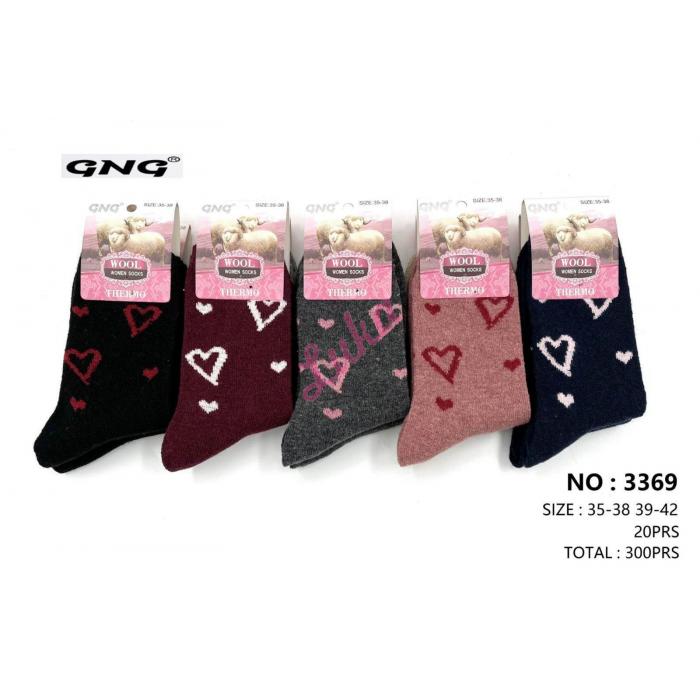 Skarpety damskie WOOL GNG 3373