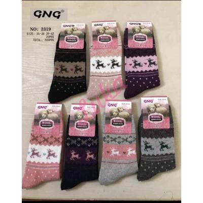Skarpety damskie WOOL GNG 3358