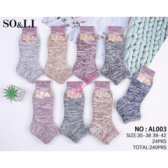 Women's Socks ANGORA SO&LI AM003-22