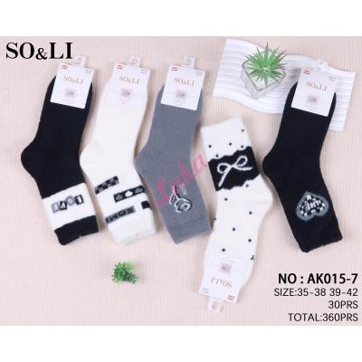 Women's Socks VELVET SO&LI AK015-8