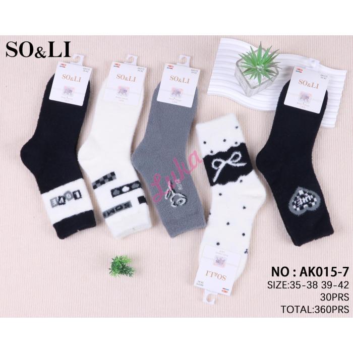 Women's Socks VELVET SO&LI AK015-8
