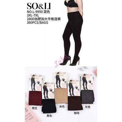 Women's Tights SO&LI OLI-L9950 280DEN