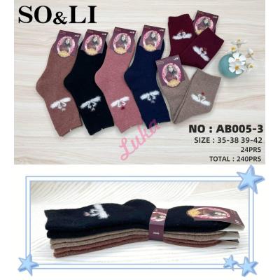 Women's Socks ANGORA SO&LI AM003-22