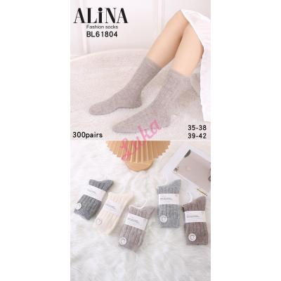 Skarpety damskie MERINO WOOL Alina BL61804