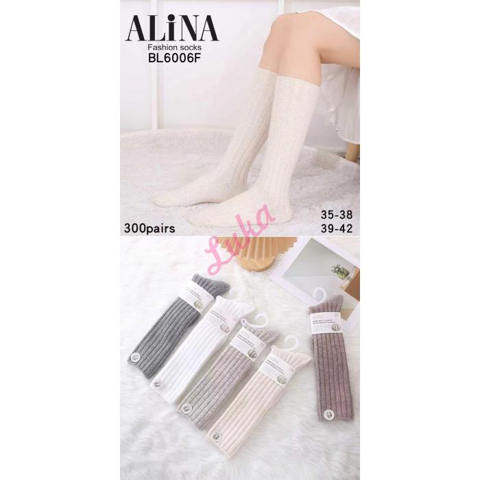 Podkolanówki damskie MERINO WOOL Alina BL6006F