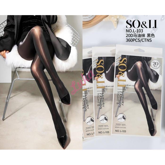 Women's Tights SO&LI 20 DEN NOO-L102B