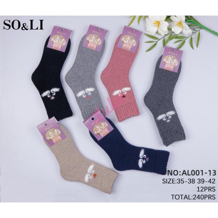 Women's Socks ANGORA SO&LI AL001-14