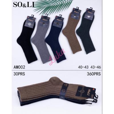 Men's socks SO&LI LF-008